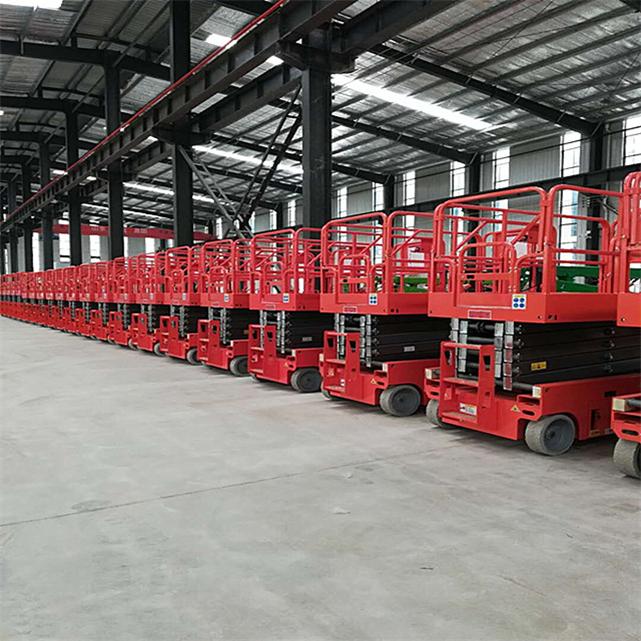 Sets Self Propelled Scissor Lift Platform Delivered To Panama Henan Eleclift Machinery Co Ltd