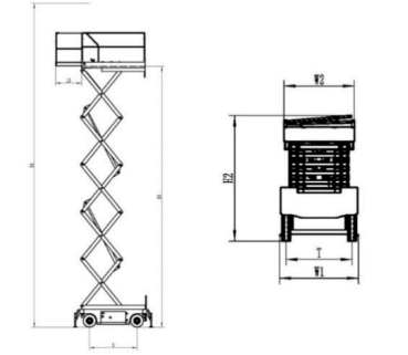 Towable Scissor Lifts Platform - Henan Eleclift Machinery Co., Ltd.