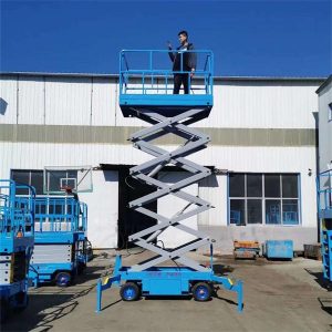 Towable Scissor Lifts Platform Henan Eleclift Machinery Co Ltd